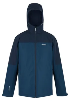 Produktbild von Regatta - "Thornridge" Jacke, wasserfest für Herren, Isoliert RG12113 (L) (Dunkel-Jeansblau/Marine)