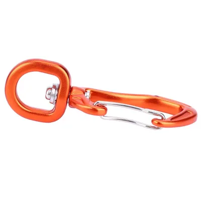 Image de Boucle de sécurité pour hamac en aluminium Mousqueton Quickdraw Quick Hanging Hook(Orange)