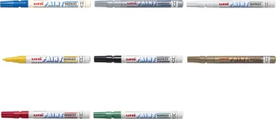 Immagine prodotto di pennarello permanente uni-ball PAINT (PX-21), argento