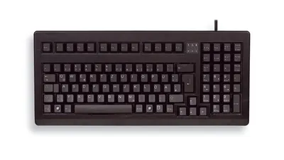 Obrázok produktu pre CHERRY G80-1800, Plná veľkosť (100 %), Kábel, USB, QWERTY, Čierna