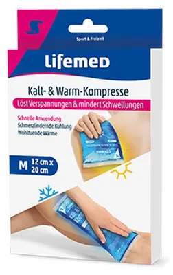 Zdjęcie produktu dla Lifemed 99226 Lifemed kompres zimny/ciepły, 200 x 120 mm, niebieski
