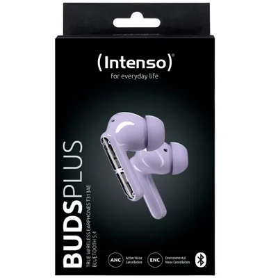 Obrázok produktu pre Intenso T313AE, True Wireless Stereo (TWS), Hovory / hudba / šport / bežné, Slúchadlá s mikrofónom, Purpurová