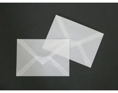 Produktbild von Briefumschläge Offset transparent C5 90g/qm NK VE=100 Stück weiß