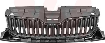 Produktbild von VAN WEZEL 7629510 Kühlergrill Frontgrill für SKODA FABIA (NJ3) Schwarz