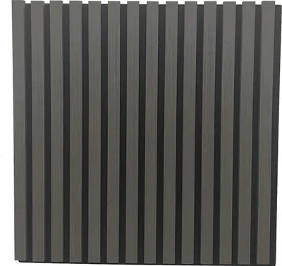 Produktbild von Endorphin 3 Stück Akustikpaneele quadratisch 58x58x2,1cm Holzfurnier Walnuss schwarz