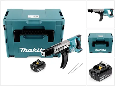 Produktbild von Makita DFR 750 F1J Akku Magazinschrauber 18V 45-75mm + 1x Akku 3,0Ah + Makpac - ohne Ladegerät