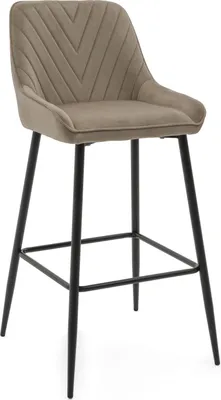 A single bar stool is shown against a white background.