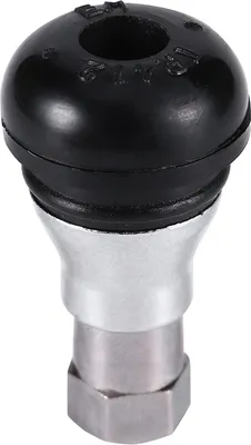 Produktbild von TPMS Ventil/ TR412AC Gummiventil - Messing verchromt, für PKW und Motorräder geeignet