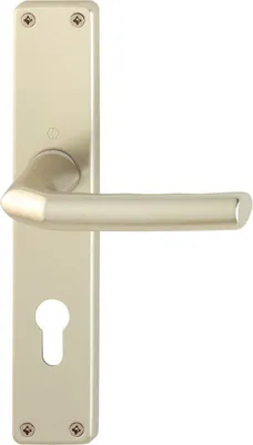 Produktbild von HOPPE Langschild-Garnitur Birmingham Aluminium Neusilber 1117/202SP - 3147649