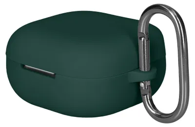 Produktbild von kwmobile Schutzhülle für Anker Soundcore P31i / Soundcore R60iNC Hülle - TPU Silikon Case für Kopfhörer Ladecase - stoßfestes Cover mit Karabiner -