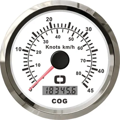 Immagine prodotto di Bussola GPS tachimetro bianco/lucido , 1 pezzo