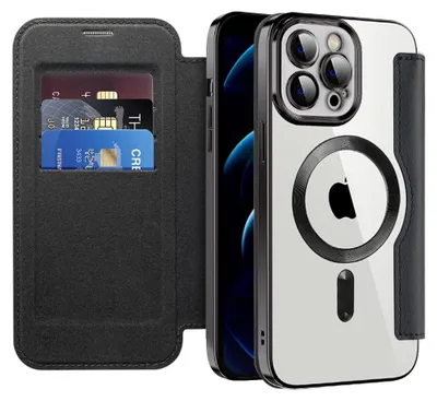 Produktbild von Magnetische Telefonhülle für iPhone 12 Pro Max mit Kartenfach