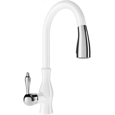 Obrázok produktu pre Mexen Savita kuchynská batéria, biela - 672601-20