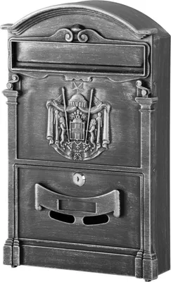 Immagine prodotto di Cassetta GLA-Alu, alluminio, 255x90x410 mm, postale, antique silver