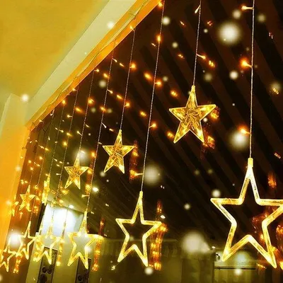 Obrázok produktu pre Farebné svetielka Lichter, 2 metre, 138 LED, s diaľkovým ovládaním – teplá biela, stupeň krytia IP44, 8 režimov
