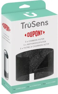Produktbild von DuPont Aktivkohlefilter für Luftreiniger Z-2000 VE=3x3 Stück