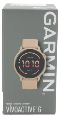 Produktbild von Garmin vívoactive 6, 3,05 cm (1.2"), AMOLED, Touchscreen, 8 GB, GPS, 23 g
