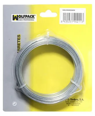 Productafbeelding van Verzinkte draad 1,3 mm, rol 50 meter