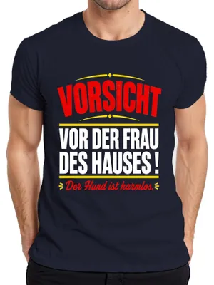 Immagine prodotto di T-shirt da uomo "Statement Sarkasmus", colore blu navy, taglia 3XL. Attenzione: prodotto con un'immagine che potrebbe essere interpretata come irrispettosa nei confronti delle donne