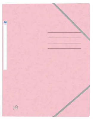 Zdjęcie produktu dla Oxford 400116353 Oxford Eckspannermappe Top File+, DIN A4, pastell rosa