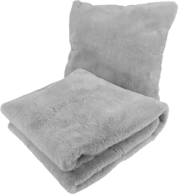 Produktbild von Dekokissen & Decke Aimee 600 2er-Set Grau / Blau
