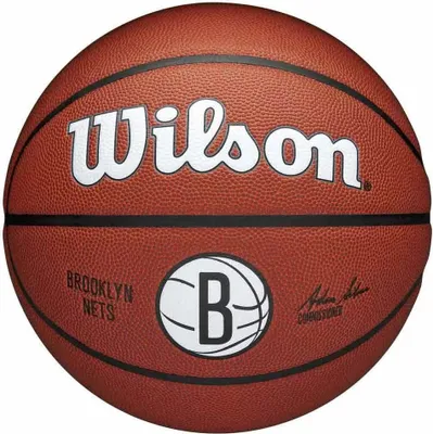 Zdjęcie produktu dla Wilson Nba Team Alliance Brooklyn Nets Basketball Orange 7 Orange 7