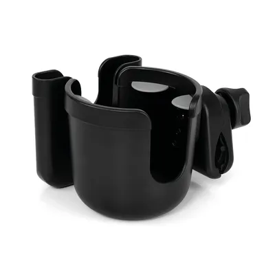 Produktbild von Safe Age® universeller Getränkehalter & Handyhalter – für Rollatoren, Rollstühle, Kinderwagen & mehr