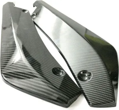 Image de Séparateur d'angle pour lèvre arrière,Barre arrière de voiture,Barre arrière universelle,Barre arrière en fibre de carbone,Barre arrière enveloppante