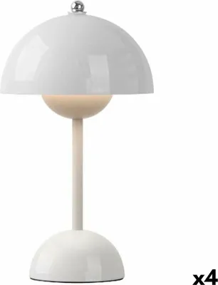 Obrázek produktu pro Stolní lampa Dárková dekorace Bílá 1,5 W Houba (4 kusy)