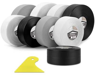 Imagen del producto de Cinta de sellado autoadhesiva, de PVC, 11 m x 38 mm, resistente al moho, para baño y cocina