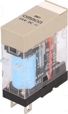 Zdjęcie produktu dla 1x przekaźnik: elektromagnetyczny, cewka: 24VDC, 10A/250VAC, G2R-1-S, 24VDC (S), elektryczny