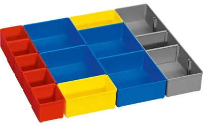 Imagen del producto de Cajas para el almacenamiento de piezas pequeñas, juego de cajas i-BOXX 53, de 12 piezas.