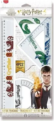 Produktbild von maped Geometrie-/Zeichenset Harry Potter transparentné