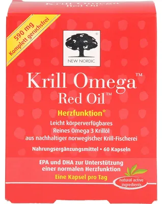 Obrázek produktu pro Krill Omega Red Oil Capsules, 60 kapslí