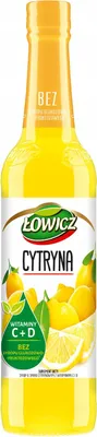 Zdjęcie produktu dla Łowicz Suplement diety Syrop o smaku cytrynowym 400 ml