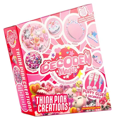 Obrázek produktu pro Gear2Play Decoden Magic Deluxe, Kreativní souprava pro děti, 6 rok/roky, Plast, Vícebarevný