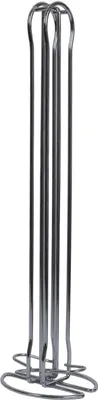 Produktbild von Metallischer Nespresso Kapselhalter – Geeignet für 20 Kapseln – Stilvoller Kaffeekapselhalter – Ø 10 x 37,5 cm – Silber