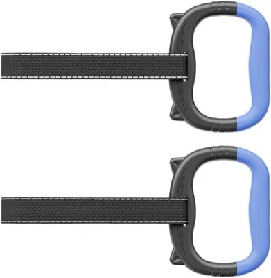 Productafbeelding van Gymnastiekringen - Turnringen - Krachttraining - Verstelbare bandjes - 12 cm - Zwart