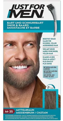 Immagine prodotto di Just for men Brush in Colour Gel marrone medio 28,4 ml