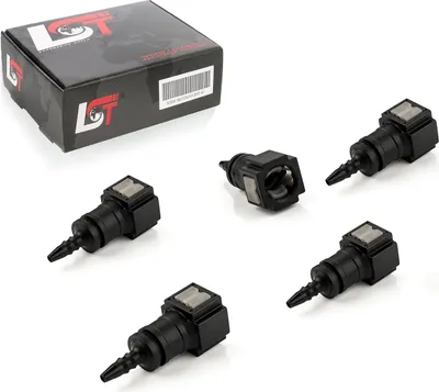 Produktbild von 5x Schnellverschluss Kraftstoffleitung Kupplung gerade 6,3x3mm für OPEL VOLVO