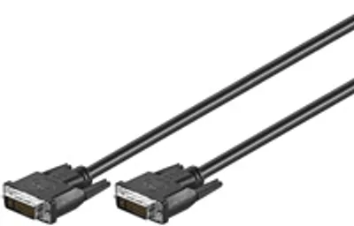 Produktbild von Goobay 69203, 2 m, DVI-I, DVI-I, Männlich, Männlich, Schwarz