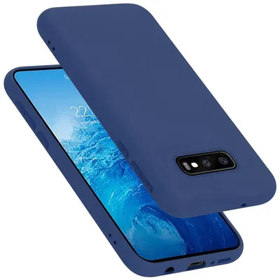 Immagine prodotto di Cadorabo custodia protettiva per Samsung Galaxy S10e custodia in blu telefono cellulare Custodia Cover TPU Etui