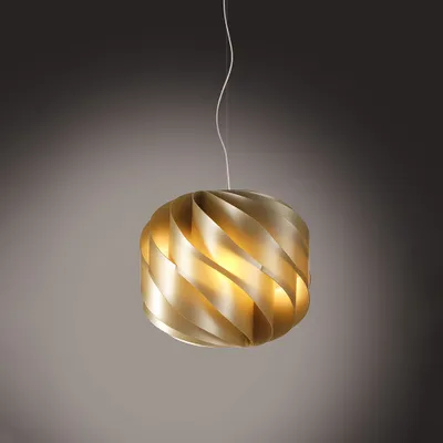 Obrázok produktu pre Moderný závesný glóbus 1 Light in Polilux Gold D25 Italy