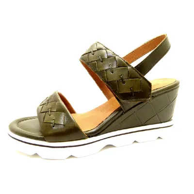 Produktbild von Marco Tozzi by GMK Damen Wedge/Plat Sand Art: 2-2-88301-28 in khaki (grün) - Größe:38