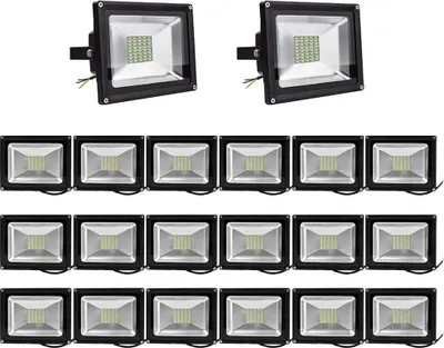 Produktbild von Greenmigo 20pcs LED Strahler 30W Außen Garten IP65 Wasserdicht Warmweiß Fluter Scheinwerfer