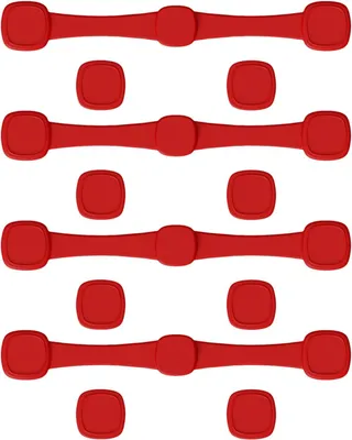 Produktbild von Pergamentpapier-Einlagen für Luftfritteusen mit Silikon-Magnetschnalle, lebensmittelechte Küchenhelfer für die Zubereitung von Mahlzeiten