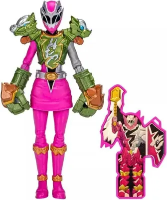 Produktbild von Power Rangers Dino Fury Figur: Pinker Ranger in Smash-Rüstung