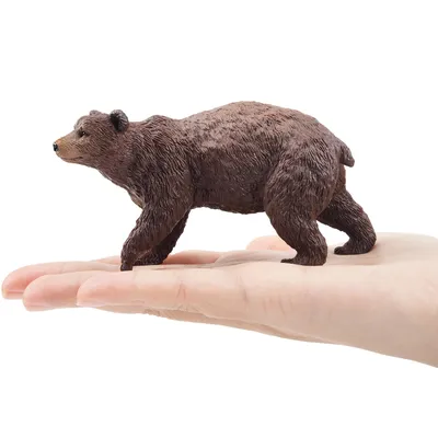 Produktbild von Toymany ML00196 Braunbär gehend 11,2 cm Wildtiere