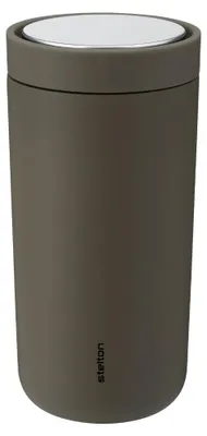 Produktbild von Stelton - To Go Click Thermobecher 0,4 Liter, soft bark