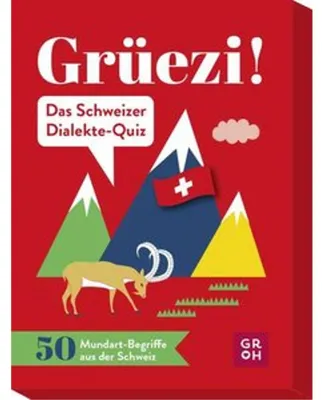 Obrázok produktu pre Grüezi! Kvíz o švajčiarskom dialekte
